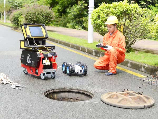 武山管道机器人检测